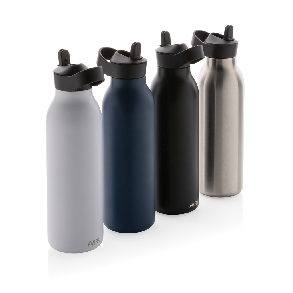 Avira Ara RCS Re-steel fliptop water bottle 500ml Avira Ara RCS Re-steel fliptop water bottle 500ml