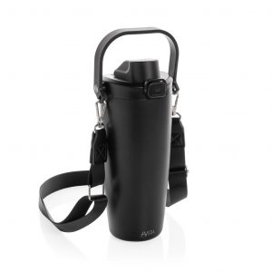 Avira Ayala RCS re-steel duosip lockable crossbody tumbler