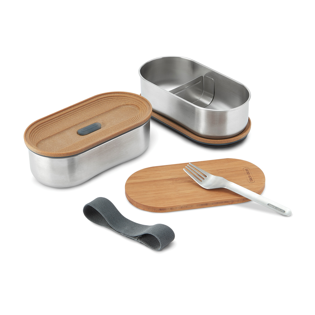 Black+Blum Stainless Steel Double Bento Box Black+Blum Stainless Steel Double Bento Box