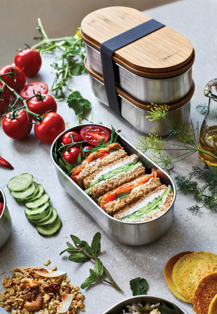 Black+Blum Stainless Steel Double Bento Box Black+Blum Stainless Steel Double Bento Box