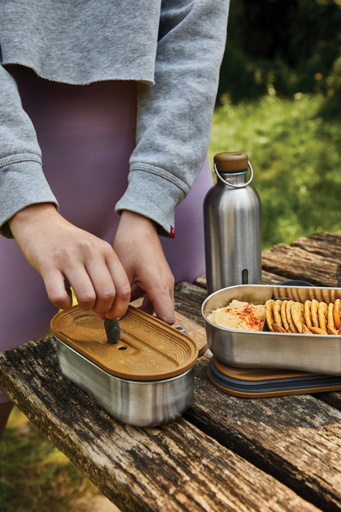 Black+Blum Stainless Steel Double Bento Box Black+Blum Stainless Steel Double Bento Box