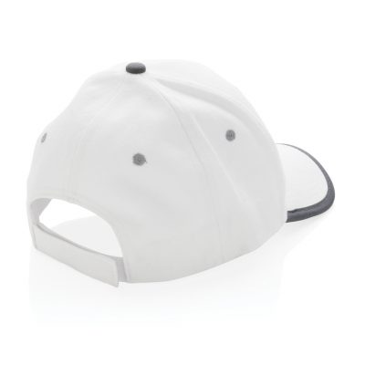 Impact AWARE™ Brushed rcotton 6 panel contrast cap 280gr