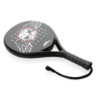 Branded No Fear Fiber Glass Padel Racket for Sport Events
