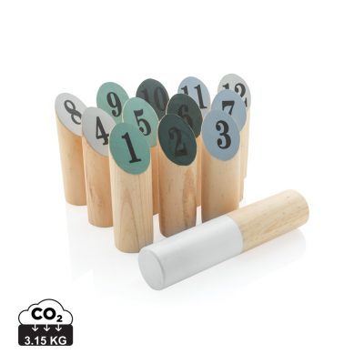 Personalised Wooden Scatter Set for Unique Brand Engagement