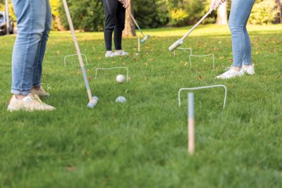 Branded Wooden Croquet Set for Team-building Events