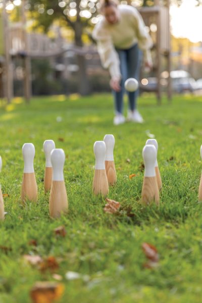 Promotional Wooden Skittles Set for Memorable Events