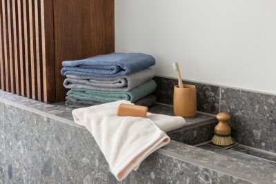 Branded Ukiyo Sakura Bath Towel – Eco-Friendly Luxury