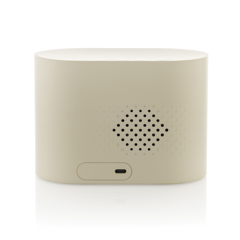 LumaRise RCS reycled plastic white noise alarm clock LumaRise RCS reycled plastic white noise alarm clock