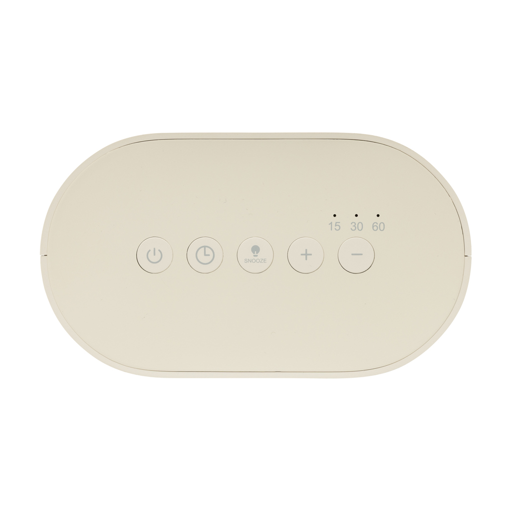 LumaRise RCS reycled plastic white noise alarm clock LumaRise RCS reycled plastic white noise alarm clock