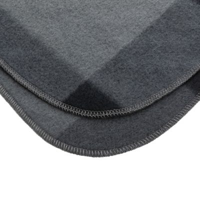 Soft Branded Plaid Fleece Blanket for Promotional Events