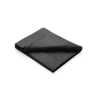 Branded Fleece Blanket in Pouch for Events and Gifts