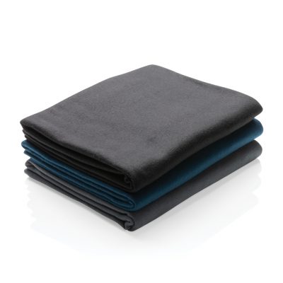 Branded Fleece Blanket in Pouch for Events and Gifts