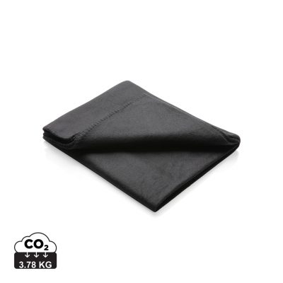 Branded Fleece Blanket in Pouch for Events and Gifts