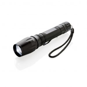 Branded 10W Torch – Waterproof Shockproof for Promotions