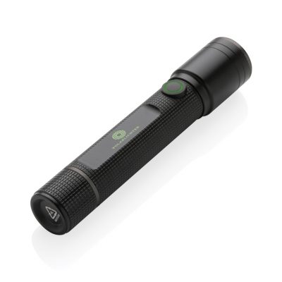 Branded Eco-Friendly Torch – USB Rechargeable, Ideal for Events
