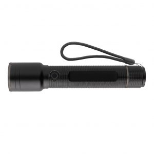 Branded Gear X RCS Recycled Aluminium USB Torch – 800 Lumens