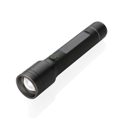 Branded Gear X RCS Recycled Aluminium USB Torch – 800 Lumens