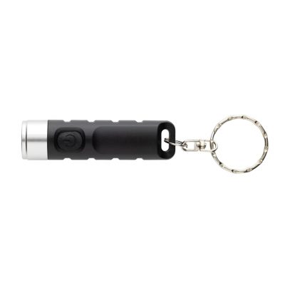 Branded Eco USB Keychain Torch with 3 Light Modes