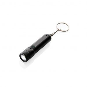 Branded Rechargeable Keychain Torch – 120-Lumen Brightness Branded Rechargeable Keychain Torch – 120-Lumen Brightness