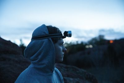 Bright 3-LED Branded Everest Headlight for Promotions