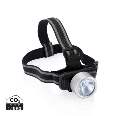 Bright 3-LED Branded Everest Headlight for Promotions