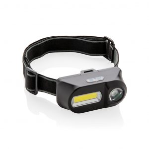Branded COB LED Headlight with 3 Modes for Adventures