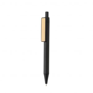 Branded GRS RABS Pen with Eco-Friendly Bamboo Clip