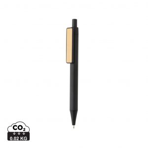 Branded GRS RABS Pen with Eco-Friendly Bamboo Clip