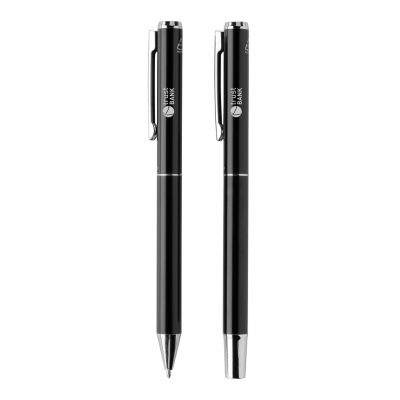 Eco-Friendly Branded Swiss Peak Recycled Aluminum Pen Set