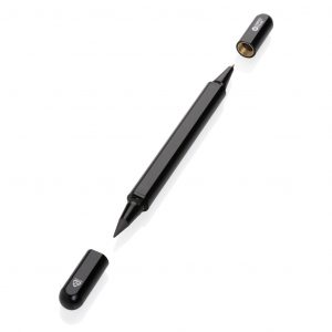 Swiss Peak Storm RCS recycled aluminium dual tip pen
