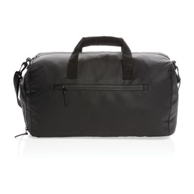 Branded PVC-Free Black Weekend Bag for Stylish Promotions
