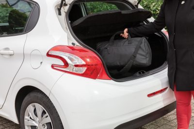 Branded PVC-Free Black Weekend Bag for Stylish Promotions