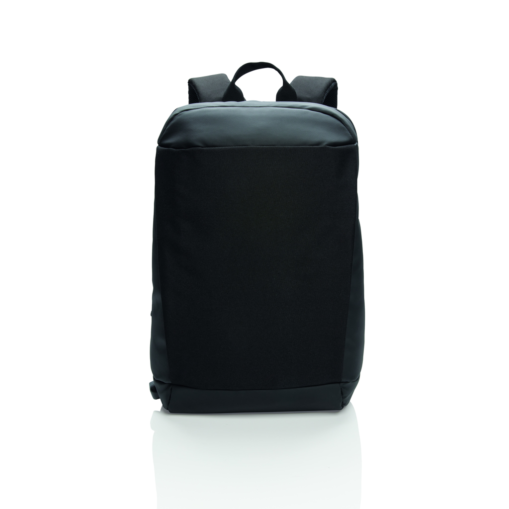 Branded PVC-Free RFID Laptop Backpack with USB Port Branded PVC-Free RFID Laptop Backpack with USB Port