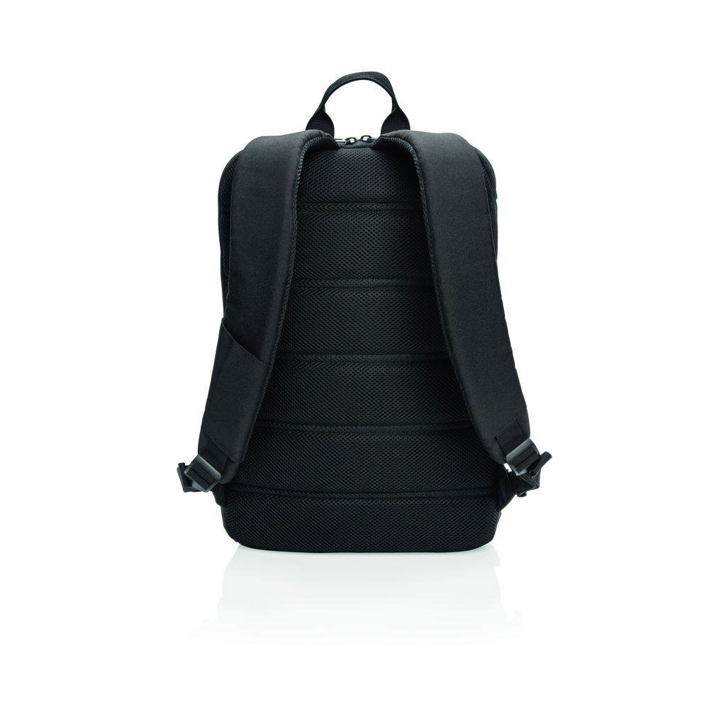 Branded PVC-Free RFID Laptop Backpack with USB Port Branded PVC-Free RFID Laptop Backpack with USB Port