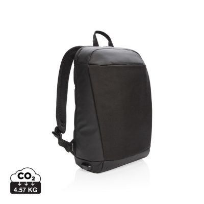 Branded PVC-Free RFID Laptop Backpack with USB Port