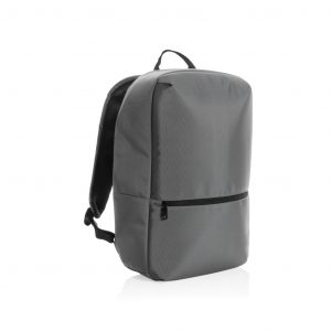 Branded Eco-Friendly Laptop Backpack with RFID Protection