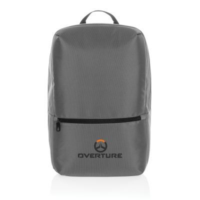 Branded Eco-Friendly Laptop Backpack with RFID Protection