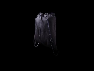 Eco-Friendly Branded Denim Drawstring Backpack for Events