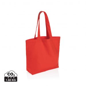 Personalised Eco-Friendly 240 gsm Canvas Shopper with Pocket