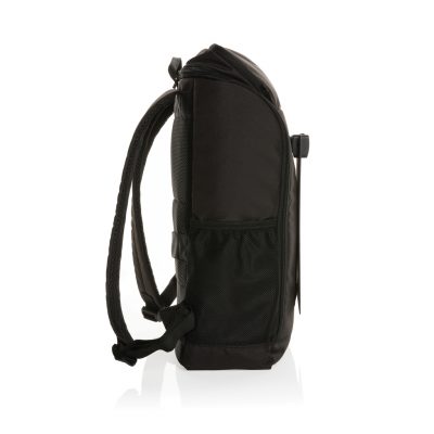 Branded Pedro AWARE™ RPET Backpack with 5W Solar Charger