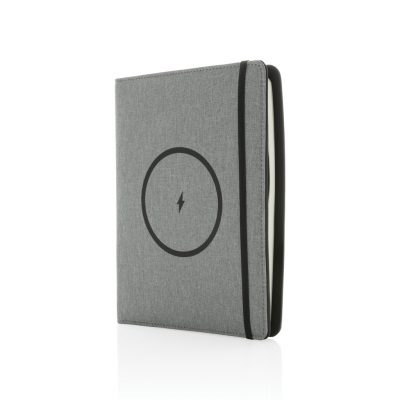 Branded Air 5W Wireless Charging Notebook with Powerbank
