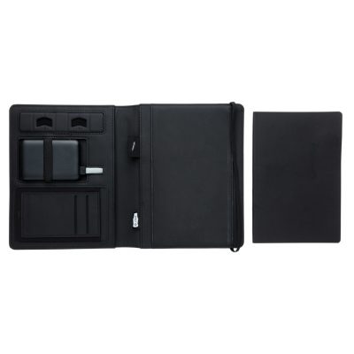 Branded Air 5W Wireless Charging Notebook with Powerbank