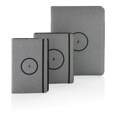 Branded Air 5W Wireless Charging Notebook with Powerbank