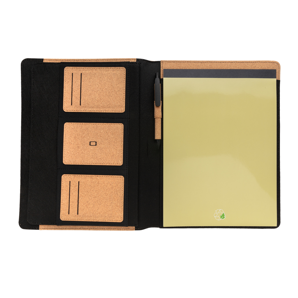 Deluxe cork portfolio A4 with pen 6 Deluxe cork portfolio A4 with pen