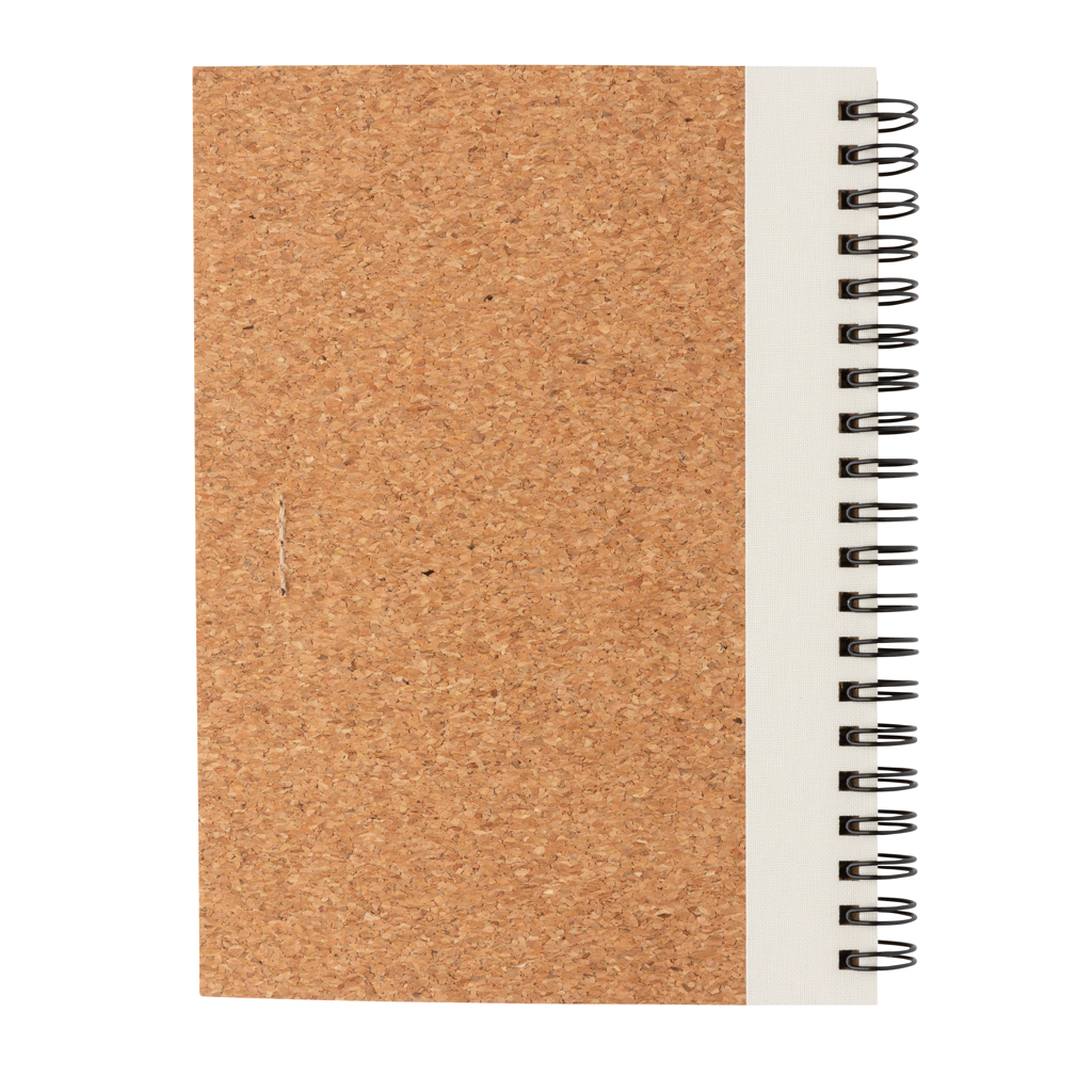 Cork spiral notebook with pen 6 Cork spiral notebook with pen