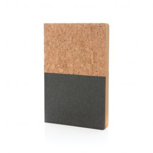 Branded Eco-Friendly A5 Cork & Kraft Notebook for Promotions