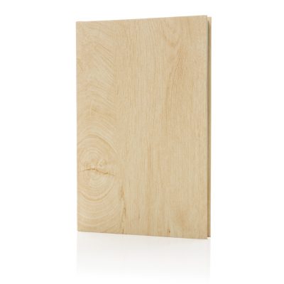Branded Kavana Wood Print A5 Notebook for Promotions