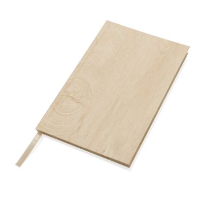 Branded Kavana Wood Print A5 Notebook for Promotions