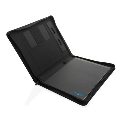 Branded Eco-Friendly 300D Tech Portfolio with Zipper