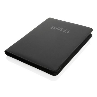 Branded Eco-Friendly 300D Tech Portfolio with Zipper
